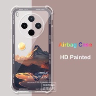 For Vivo Y500 Pro Crystal Case For VivoY500 Pro AirBag Protect Matte Back Shell For Vivo Y500Pro Cov