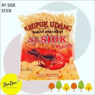 Krupuk Ny Siok Stik / Kerupuk Udang Mentah / Nysiok Stick Panjang Best