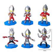 Ultraman Cake Topper / Figure Collection (6 IN 1)
