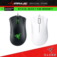 RAZER Deathadder Essential Gaming Wired Mouse with 6,400 DPI Optical Sensor Black/White