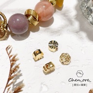 [Flower Spacer Beads] Beading Material Spacer Beads Sunflower Spacer Beads Carved Flower Spacer 14K 