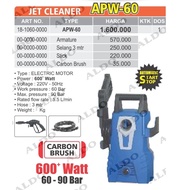 MESIN STEAM CUCI SALJU MOBIL MOTOR ALDO APW 60 JET CLEANER