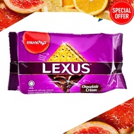Biskut Coklat, Biskut Krim Coklat Munchy's Lexus with Chocolate Cream (76g/pack)
