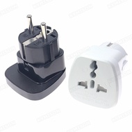【Fast and Reliable Shipping】 Eu German Conversion Plug Indonesia Travel Adapter Type F Uk Au Socket 