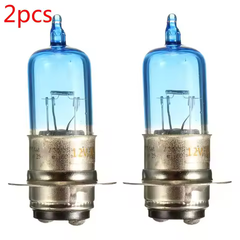2pcs/lot 35W ATV Lamp 12V H6M Base Motorcycle Headlight Bulb for Kawasaki for Honda for Suzuki For Y