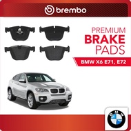 BREMBO Rear Pads (L+R) - BMW X6 E71, E72 5.0i
