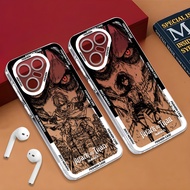 HP Case Latest Tecno Pova 7hp Softcase Clear TPU Casing Pova 7 4G 5G/ camera Protector TP37