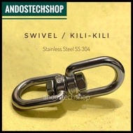 Kili Kili SS304 16 mm 5/s8 Inch | Swivel Stainless Steel 5/ 8" 16mm