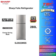 SHARP SJ2822MSS SJ3822MSS SJ4122MSS SJ4422MSS 280L-440L 2-DOOR J-TECH INVERTER FRIDGE / REFRIGERATOR