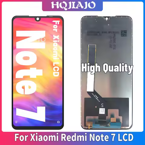 6.3" High Quality For Redmi Note 7 LCD Display Screen Touch Digitizer Assembly For Redmi M1901F7G M1