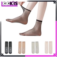 MATA LOOK'IS Unisex Korean Fashion Socks Above the Ankle Transparent Women's Socks 7037 Stocking Mod