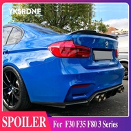 Real Carbon Fiber Trunk Car Spoiler Wing For BMW F30 F35 3 Series Sedan & F80 M3 2013-2018 CS Style 