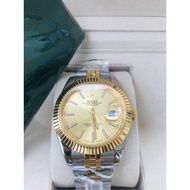 【AAA】Rolex D.ate-just Series Men's Automatic Mechanical Watch 41mm Oyster Strap Gold Matching