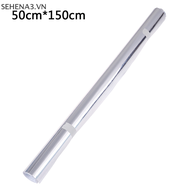 SEHVN Xe Bạc gương bóng Stretchable Chrome vinyl bọc decal Phim dán