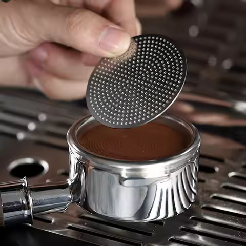 51/53/58mm Coffee Puck Screen 304 Stainless Steel Double Layer Fine Filter Screen for Portafilter Ba