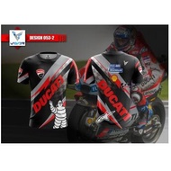 Ducati Sublimation Jersey Unisex Shirt / Ducati Short Sleeve Tee