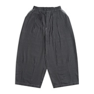 ABOVE AND OVER - GROOVE BALLON PANTS STRIPE BLACK
