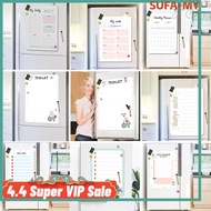 【】Rewritable Mobile Message Board Schedule Schedule Fridge Planner