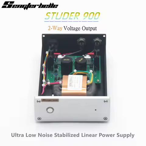 2 Way STUDER 900 Linear Power Supply For Preamplifier/DAC DC 5V---24V (Optional)