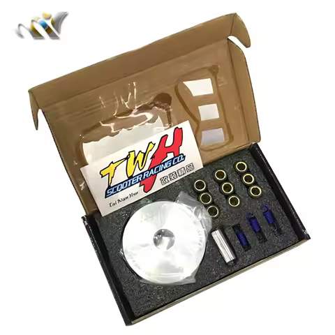 TWH Performance Variator Kit with Roller Weight Drive Pulley for yamaha Jog 50 90 ZR 1PE40QMB 2 Stro