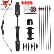 53inch 30-40lbs Recurve Bow Set Bow and Arrow Youth Bow Beginner Bow Set Takedown Bow for Adults Pra
