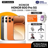 [NEW] HONOR 600 Pro 5G | 12+512GB / 12+256GB Smartphone 200MP Triple Camera Next-Gen AI Imaging