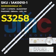 Backlight TV ICHIKO 32 Inch S3258 S3258v2 JS-D-JP3220-061EC / CY32D06-ZC62AG-02 32HR330M06AA V5