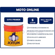 Jotun Cito Primer 5LT White/Solvent Base Wall Sealer/cat MInyak dinding sealer/Jotun