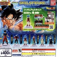 一套 Bandai 龍珠 Dragon Ball Super Heroes Skills Figure 扭蛋 龍珠 超 01 SDBH Xeno 6款