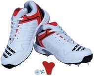 HOWZATT Cricket Spike Shoes PU For Men's With Extra Metal Nails & Tool Key