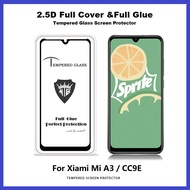 XiaoMi Mi A3 / CC9E / CC9 / Mi A2 Lite Full Glue Cover Tempered Glass Screen Protector