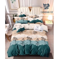 3IN1 Bedsheet Canadian Cotton Fitted Sheet Full Garterized Bed sheet Set 3 IN 1 4 Bedding