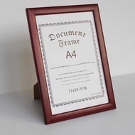 Wooden Wall Hanging Different Certificate Frame Certificate Photo Frame Wall Hanging A3A4 Business L