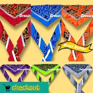 Scraft Mega Mendung BatikPRAMUKA, Light Up Scarf, Scout Scarf, Light Up  Scraft Mega Mendung BatikPR