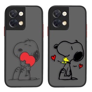 Popular Silicone Mobile Phone Case For OPPO Snoopy Red Heart For OPPO Reno Z 2 3 4 5 F SE Pro 5G Reno 5 Pro Plus 6 7 8 Z Pro Plus 4G 5G