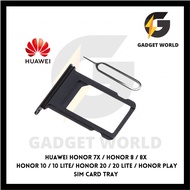 GADGET WORLD [ READY STOCK ] SIM Card Tray for Huawei Honor 7x/ Honor 8/8X/ Honor 10/10 Lite/Honor 2