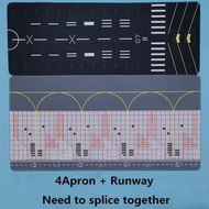 2025 1:400 Airport Runway Pad For Model Plane Boeing B777/Airbus A380 Aviation Airplane Parking Posi