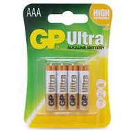 GP ULTRA ALKALINE BATTERY AAA