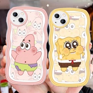 D-5 spongebob Transparent Casing for Tecno Spark GO1S GO1 GO 1S 2020 2024 Case