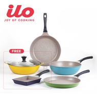 Spot goods▩❉ilo Rainbow Cookware Set with Free EDGO 5-Piece Container Set