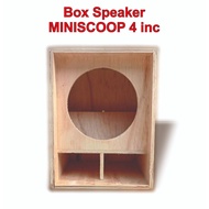 4 inch miniscop Plywood speaker Box 9mm