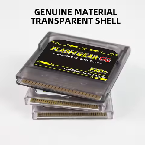 REMANK Game Gear Flash Gear GG PRO Flash Gear Gameboy Flash Gear Game Gear Flash Cart for Sega GG Ga
