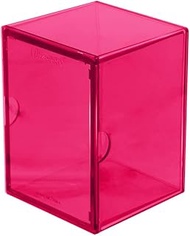 Ultra Pro Eclipse 2-Piece Deck Box: Hot Pink - For Pokemon game, MTG, Baseball, Basketball, Football
