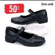 WOMEN'S PASKIBRA SHOES - WOMEN'S PASKIB SHOES / BLACK PANTOPEL SHOES UK 36-41