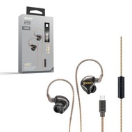 XPOWER - (黑色) WEC Type-C 高純度銅線耳機 High-purity Copper Wired Earphone (原裝行貨 香港官方保養)
