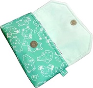 Customized Carrying Pouch for PSV2000 Soft Protective Storage Bag Green Cartoon Pattern, for Sony PlayStation PS Vita PSV 2000 Console, New Animal Forest Thickened Anti-Bump Travel Carry Bag