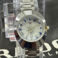 Rado Diastar day date Premium Quality Quartz Analog Stainless Steel Watches For women Jam Tangan per