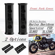 FOR Harley Davidson Sportster XL883 XL1200 FXD  39mm Aluminum Motorcycle Front Fork Cover Shock Abso