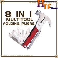 Multitool Folding Pliers Handtool Hammer Outdoor Camping Hatchet Multi-Functional Stainless Steel Su