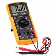 Đồng hồ đo điện - điện tử dành cho kỹ thuật EXCEL DT9205A (Đen phối vàng